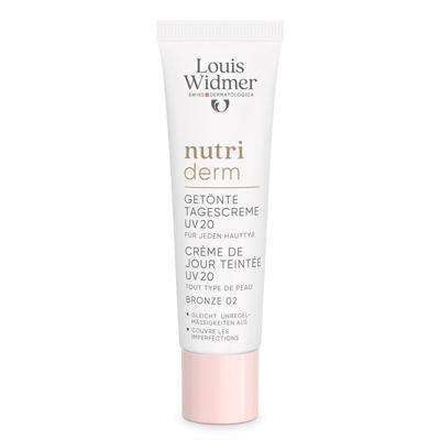 Louis Widmer Nutriderm Getinte Dagcrème UV20 02 Bronze ZP 30ml