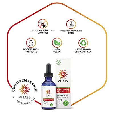 Vitals Elementair Chroom Druppels Vitals Elementair Chroom Druppels