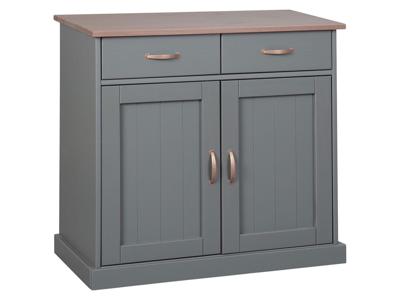 Inter Link Dressoir Westerland (Met 3 lades en 3 draaideuren, Grijs) Inter Link Dressoir Westerland (Met 3 lades en 3 draaideuren, Grijs)