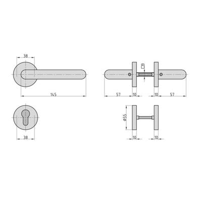 Basi 7529-0100 Veiligheidsbeslag voordeur