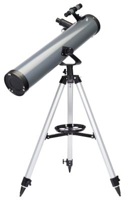 Levenhuk Blitz 76 BASE 76mm Newtonian Reflector Telescope for Amateurs and Beginners with Tripod and Extended Accessories Set
