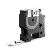 Huismerk DYMO Rhino 18445/S0718620 Labeltape 19mm Zwart op Wit - thumbnail