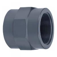 Aquaforte Druk PVC Sok ¾ Inch Binnendraad - Stabiele Vijververbinding & Eenvoudige Installatie - thumbnail