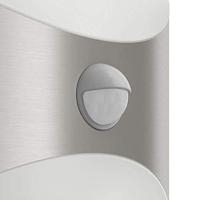 Philips LED Herb 172994716 LED-buitenlamp met bewegingsmelder (wand) LED LED vast ingebouwd 6 W RVS - thumbnail