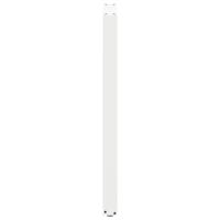 Bartafelpoten 2 st U-vormig 50x(110-111) cm staal wit - thumbnail