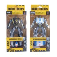 Transformeerbare robot/auto kunststof - thumbnail