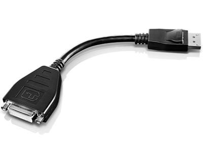 Adapter DisplayPort naar DVI Lenovo 45J7915 Grijs