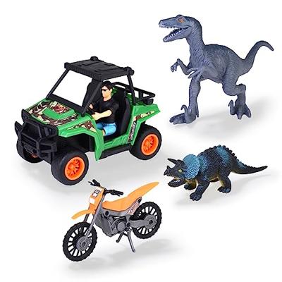 Dinosaur Hunter Box - Dickie - Inclusief 1 gelede figuur en 2 dinosaurussen - thumbnail