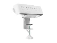 Equip 650806 clamp-on powerstrip holder, abs, steel, white - thumbnail