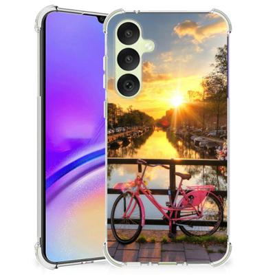 Samsung Galaxy A35 Telefoonhoesje met valbescherming Amsterdamse Grachten Samsung Galaxy A35 Telefoonhoesje met valbescherming Amsterdamse Grachten