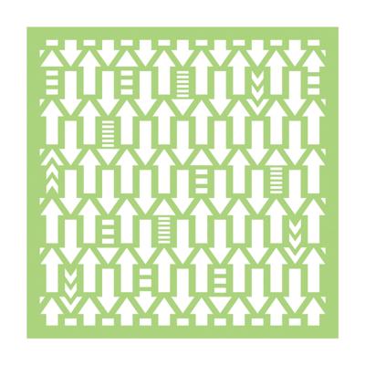 Kaisercraft • designer template 15.2x15.2cm arrows
