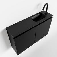 MONDIAZ TURE 80cm toiletmeubel urban. EDEN wastafel urban rechts 1 kraangat - thumbnail