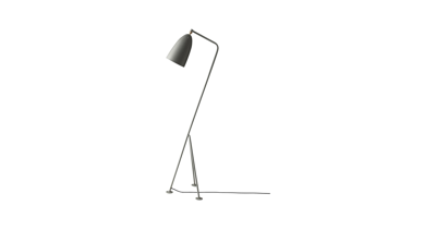 Gubi Grasshoppa Vloerlamp - Blauw Gubi Grasshoppa Vloerlamp - Blauw