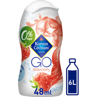 Karvan Cevitam GO Aardbei Siroop, 48 ml bij Jumbo - thumbnail