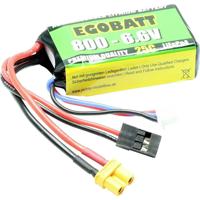 Pichler Modellbau LiFe accupack 6.6 V 800 mAh Aantal cellen: 2 25 C Softcase JR, XT30 - thumbnail