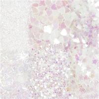Creotime metallic glitter wit 6 x 5 gram - thumbnail