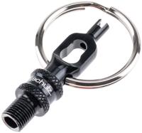 By,schulz ventieladapter "v.5" valve adapter v.5 black - thumbnail