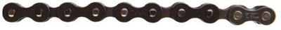 Simson fietsketting normaal basic - 112 schakels, 1/2"x1/8", voor stadsfietsen zonder versnelling en met naafversnelling - zwart