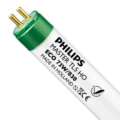 Philips MASTER TL5 HO Eco fluorescente lamp 73,3 W G5 A+ Warm wit