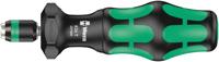 Wera 826 T Kraftform Turbo 05057480001 826 T Kraftform Turbo bithandgreep met Rapidaptor snelspanknop 150 mm 1/4 - thumbnail