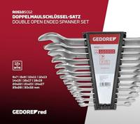 Gedore RED 3300960 R05105012 Dubbele steeksleutelset 12-delig Sleutelbreedte (metrisch) 6 - 32 mm - thumbnail