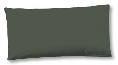 HIP Kussensloop "uni dessin" - Groen - (40x80 cm) - Katoen Satijn HIP Kussensloop "uni dessin" - Groen - (40x80 cm) - Katoen Satijn