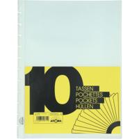 Atoma showtassen, transparant, voor A4+ schriften, set van 10 stuks - thumbnail