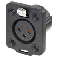 Neutrik NC3FDX-TOP female XLR chassisdeel 3p - thumbnail