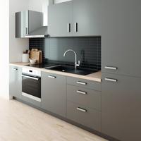 Grohe Eurosmart Cosmopolitan keukenmengkraan hoge uitloop lage druk chroom - thumbnail