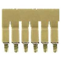 Weidmüller 1054060000 Dwarsverbinder Geel 10 stuk(s)