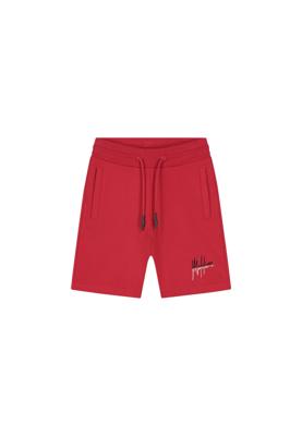 Malelions Junior Split Shorts Rood / Wit-140 maat 140