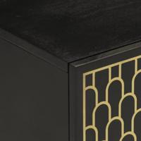 Tv-meubel 105x33x46cm massief mangohout - thumbnail