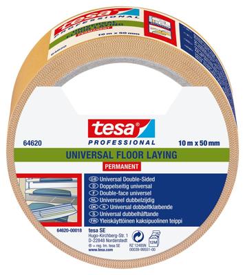tesa UNIVERSAL PERMANENT 64620-00018-11 Bevestigingstape tesa Professional Wit (l x b) 10 m x 50 mm 1 stuk(s) tesa UNIVERSAL PERMANENT 64620-00018-11 Bevestigingstape tesa Professional Wit (l x b) 10 m x 50 mm 1 stuk(s)