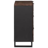 Dressoirs 2 pcs Bruin 60 x 33.5 x 75 cm massief mangohout - thumbnail
