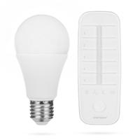 Smartwares HW1600R LED A60 E27 7W WIT + afstandsbediening - AKTIE! - thumbnail