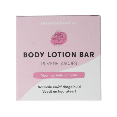 Body lotion bar rozenblaadjes 45 Gram