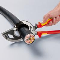 Knipex 95 36 320 Ratel-kabelsnijder Geschikt voor (striptechniek) Aluminium- en koperkabel, een- en meerdraads 60 mm 600 mm² - thumbnail