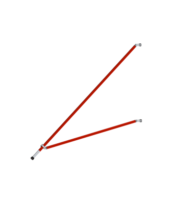 Altrex Driehoekstabilisator | Easy-Lock RS5 | Rood | RS TOWER 5 513010