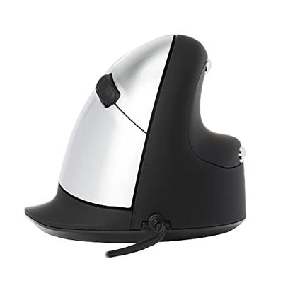 R-GO Tools RGOHELA Ergonomische muis USB Maat: L Optisch Zwart, Zilver 4 Toetsen 3500 dpi Ergonomisch - thumbnail
