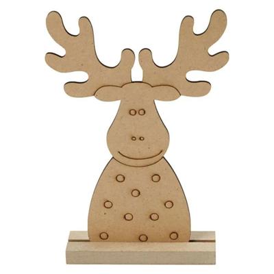 Creativ Company Houten kerstfiguur rendier Creativ Company Houten kerstfiguur rendier