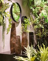 Vaas Ratan Bruin Zwart D16 H39 - thumbnail