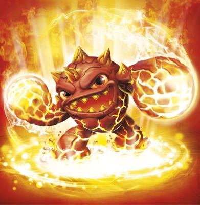 Skylanders Giants - Eruptor (Lightcore)