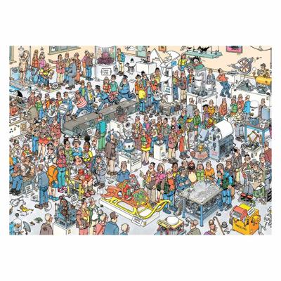 Jumbo Jan van haasteren legpuzzel - beurs van de toekomst, 1000st.