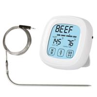 2 stks huishoudelijke digitale vlees koken touchscreen oven timer Grill thermometer - thumbnail