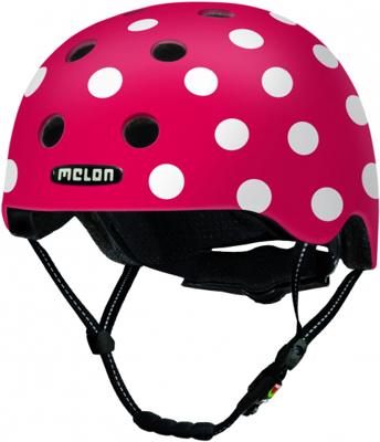 Melon helm urban active dotty white m-l