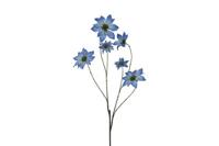 Decostar zijdebloem Clematis 113 cm blauw - thumbnail
