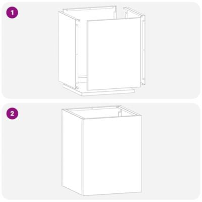VidaXL Tuin bloempot antraciet 32 x 32 x 40 cm koudgewalst staal
