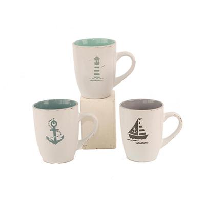 Mok nautisch Ø8x10,5cm Mok nautisch Ø8x10,5cm
