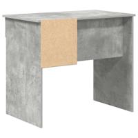 Bureau met lade Betongrijs 90 x 49.5 x 75 cm Bewerkt hout - thumbnail