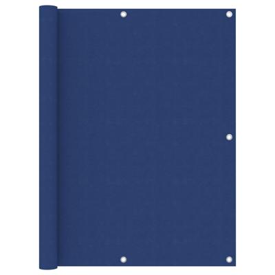 VidaXL Balkonscherm 120x600 cm oxford stof blauw